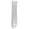 Ekena Millwork Rams Head Architectural Grade PVC Pediment (Urn Ships Unattached in Box), 70"W x 17-1/2"H x 2-3/4"P PEDPS070X175RHP00 - alternate 3